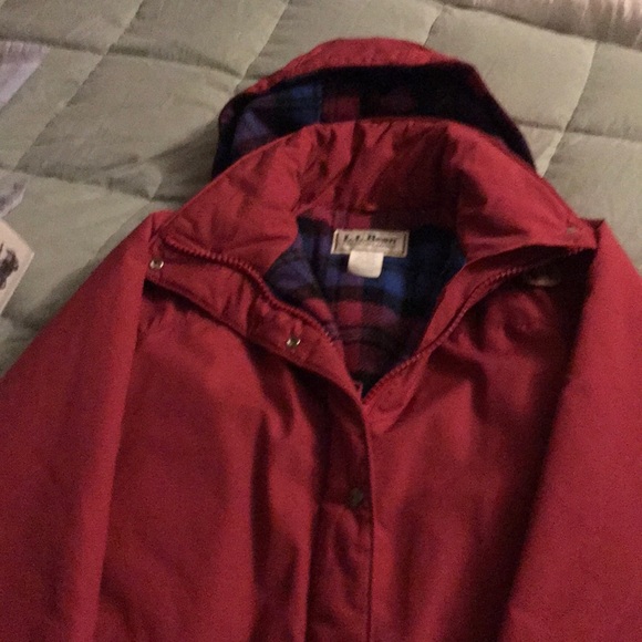 NWT LL Bean Ladies 3/4 Insulate Coat.. Mauve - Picture 1 of 4